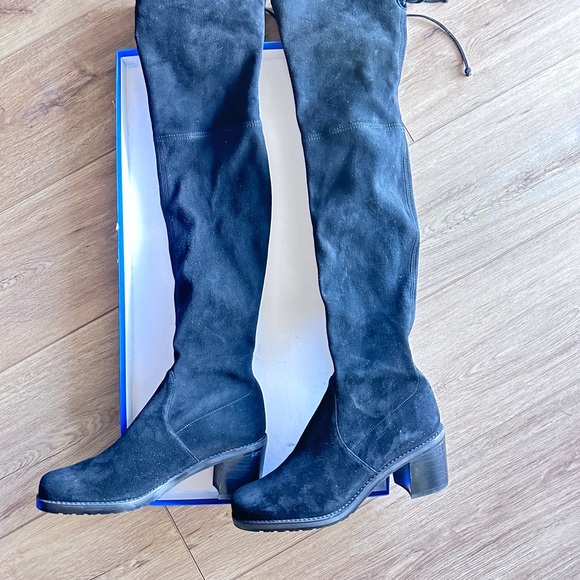 Stuart Weitzman Black Over the Knee Boot